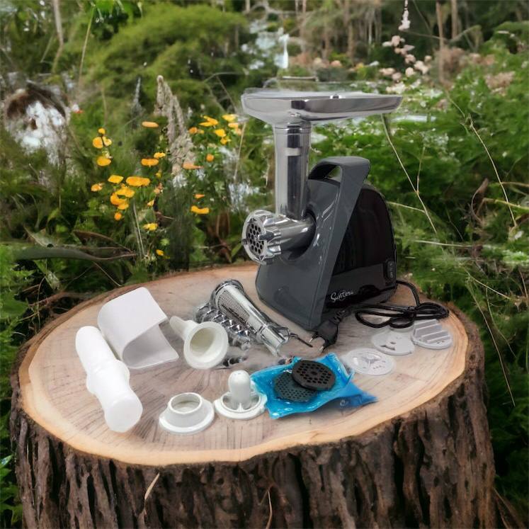 Мясорубка Suntera SMG-5421B 1800 Вт, мясорубка электрическая для мяса, мясорубка для домашней колбасы