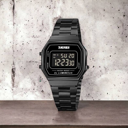 Часы наручные мужские SKMEI 1647BK, оригинальные мужские часы, противоударные часы для военнослужащих