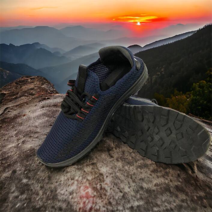 Спортивные кроссовки мужские летние 40 размер. Летние кроссовки сетка сеточка мужские. Модель 32591. Цвет: синий