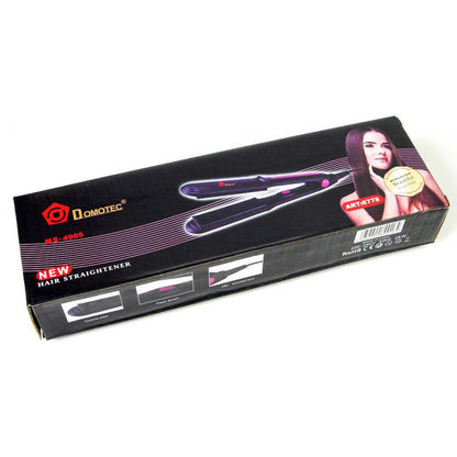 Щипцы, плойка утюжок DOMOTEC MS-4905, Щетка щипцы для выпрямления волос. Цвет: розовый