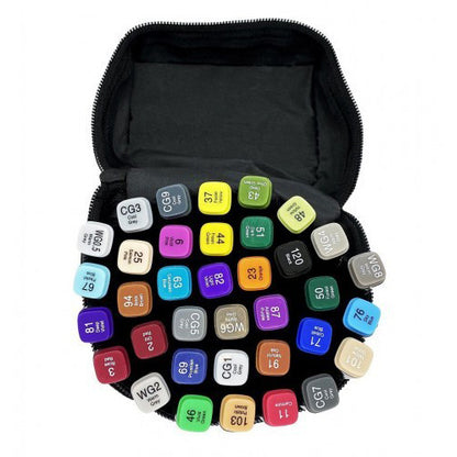 Набір скетч маркерів для малювання Touch 24 шт/уп. двосторонні професійні фломастери для художників