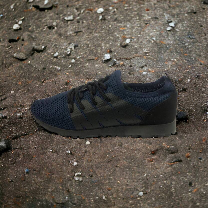 Кроссовки лето сетка мужские 40 размер | Текстильные кроссовки сеткой | Модель 41373. Цвет: синий