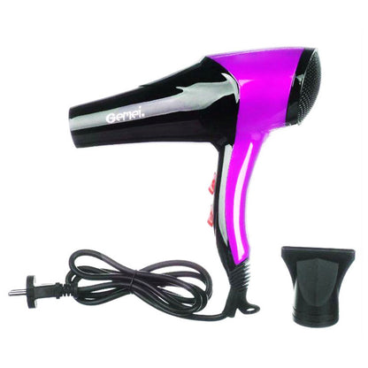 Фен GEMEI GM-1766 2.6кВт АС, женский фен для волос, электрофен для волос. Цвет: фиолетовый