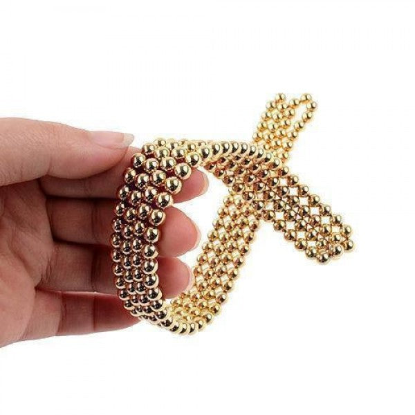 Магнитный конструктор Нео NeoCube Золотой, Магнитная игрушка неокуб, Неокуб магнитный конструктор