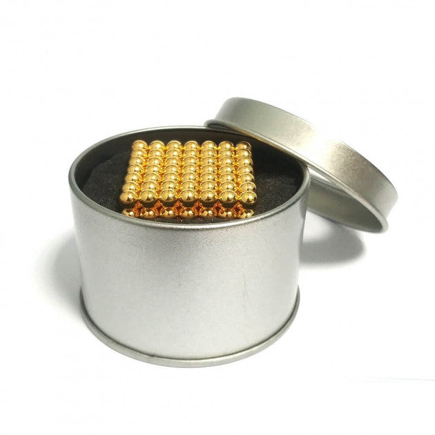 Магнитный конструктор Нео NeoCube Золотой, Магнитная игрушка неокуб, Неокуб магнитный конструктор