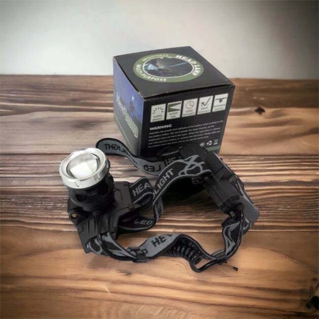 Фонарик на голову Bailong BL-8070-P50, LED налобный аккумуляторный фонарь, фонарь на голову для рыбалки