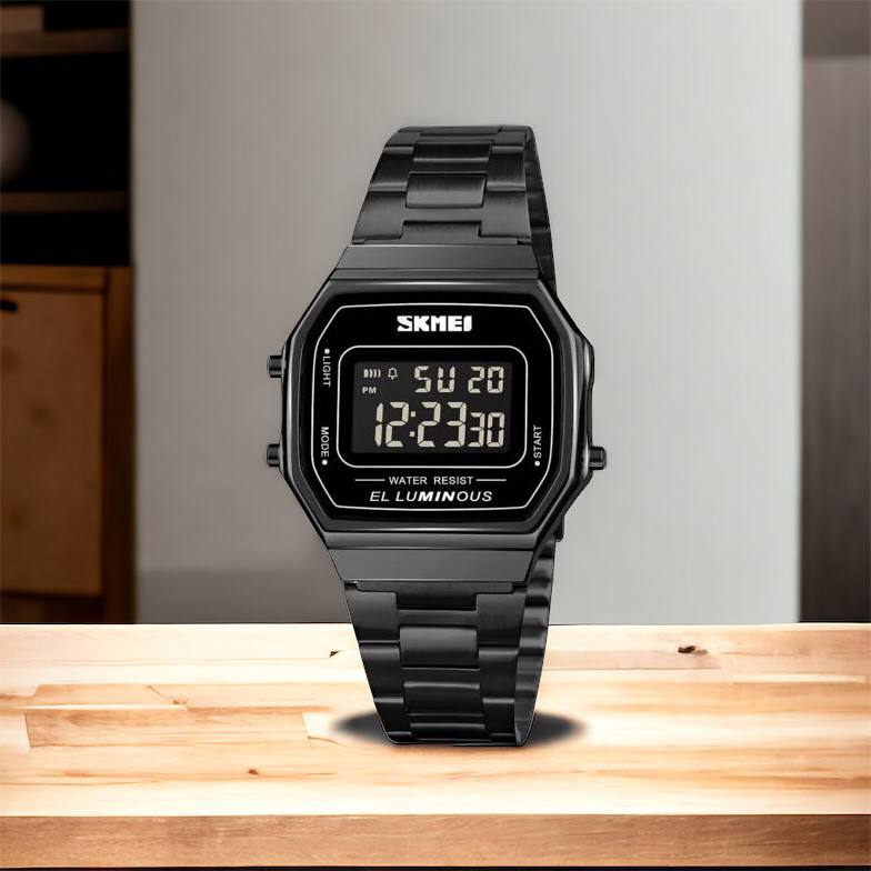 Часы наручные мужские SKMEI 1647BK, оригинальные мужские часы, противоударные часы для военнослужащих