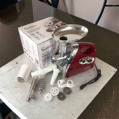 Электромясорубка Suntera SMG-5420R 1800 Вт, электромясорубка соковыжималка для томатов, мясорубка для дома