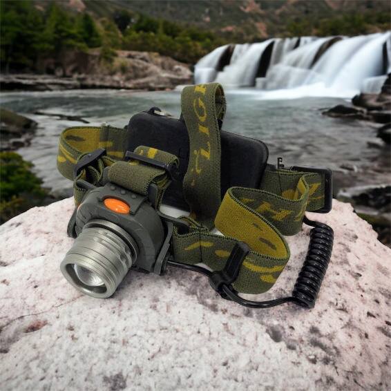 Налобный фонарь тактический Bailong BL-1505 \ 602B SENSOR с датчиком движения, Фонарик налобный led