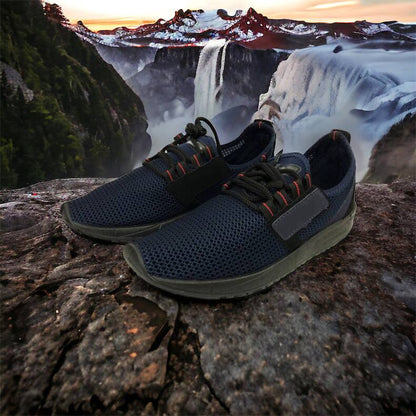 Кроссовки мужские весна 41 размер. Летние кроссовки, молодежные кроссовки. Модель 39146. Цвет: синий