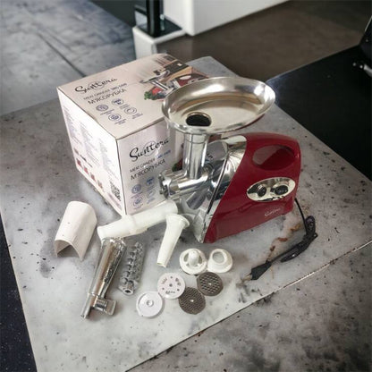 Электромясорубка Suntera SMG-5420R 1800 Вт, электромясорубка соковыжималка для томатов, мясорубка для дома