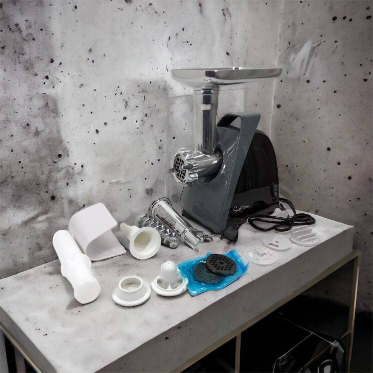 Мясорубка Suntera SMG-5421B 1800 Вт, мясорубка электрическая для мяса, мясорубка для домашней колбасы