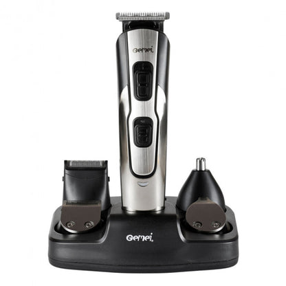 Машинка для стрижки 10в1 GEMEI GM-592, тример для бороды, триммер беспроводной. Цвет: черный
