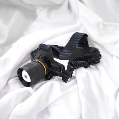 Яркий налобный фонарь Bailong BL-8076-2-GT100, Фонарь аккумуляторный для рыбалки, Фонарь на голову