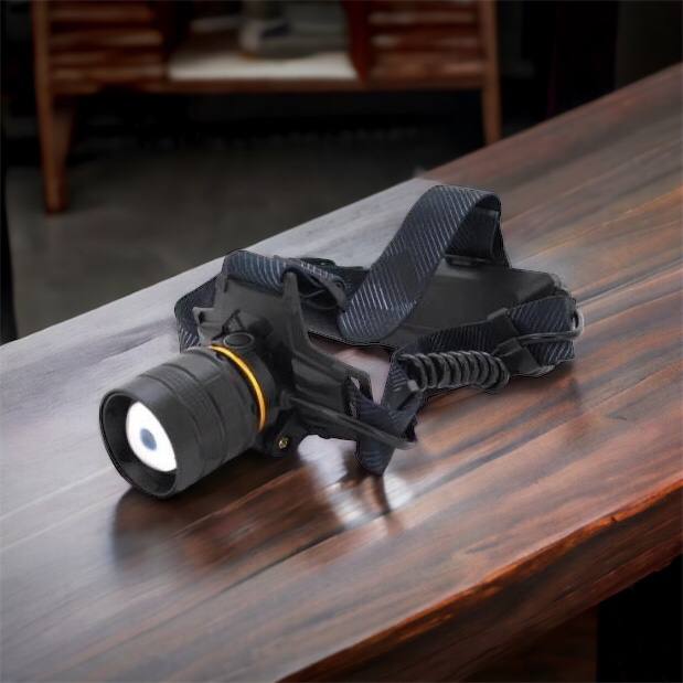 Яркий налобный фонарь Bailong BL-8076-2-GT100, Фонарь аккумуляторный для рыбалки, Фонарь на голову