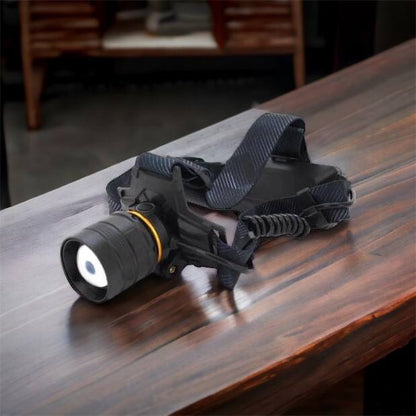 Яркий налобный фонарь Bailong BL-8076-2-GT100, Фонарь аккумуляторный для рыбалки, Фонарь на голову