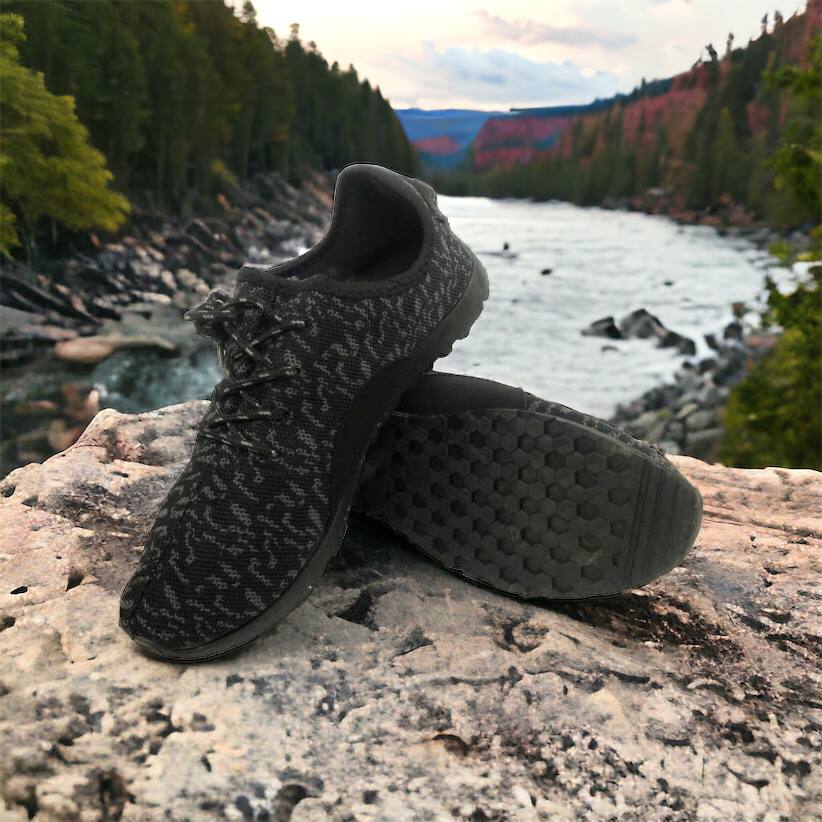 Мужские кроссовки сетка 40 размер. Эспадрильи мужские | Легкие летние черные кроссовки. Модель 74612. Цвет: черный