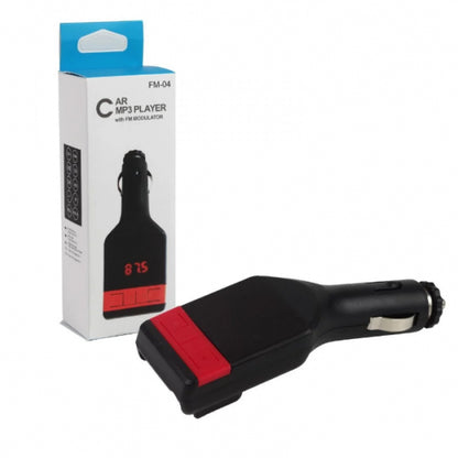 Автомобильный FM-модулятор трансмиттер Fm-04, MP3 Player с пультом дистанционного управления