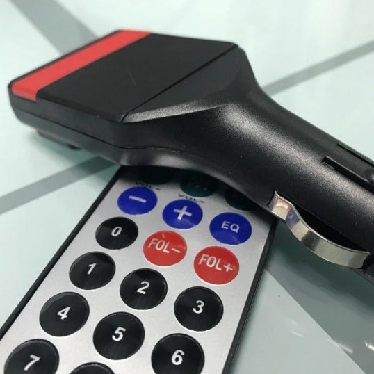 Автомобильный FM-модулятор трансмиттер Fm-04, MP3 Player с пультом дистанционного управления