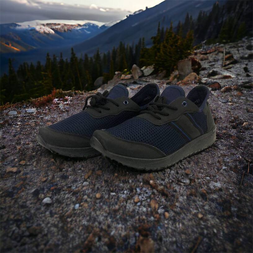 Кроссовки мужские сетка 41 размер. Летние кроссовки, модные универсальные кроссовки. Модель 46913. Цвет: синий