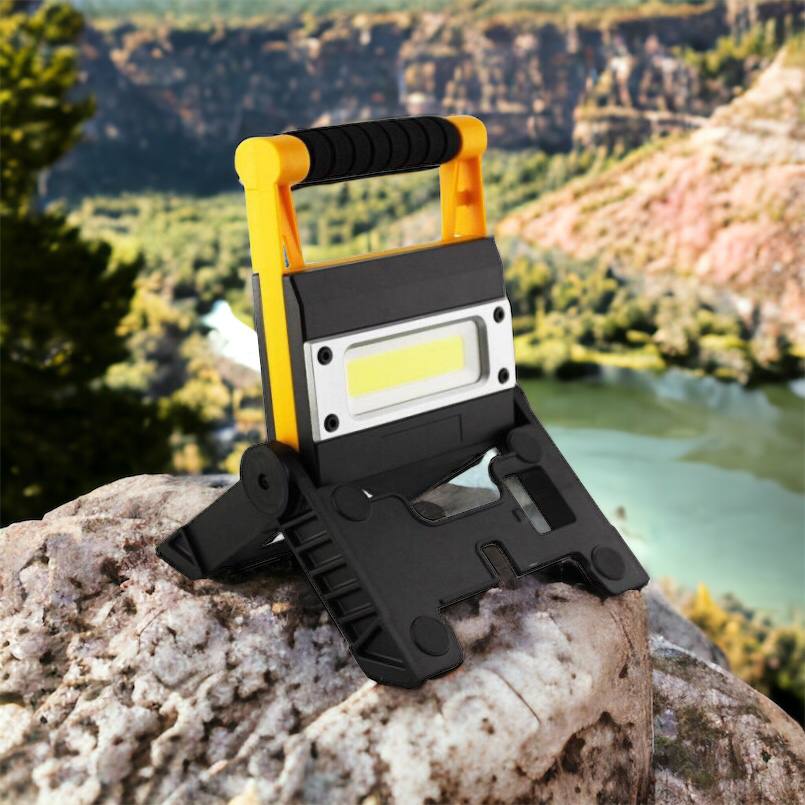 Фонарь-прожектор аккумуляторный BL MS 8006 7858 ручной, аккумуляторный кемпинговый фонарь, лампа