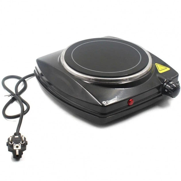 Электроплита настольная DOMOTEC MS-5851 900 Вт, Кухонная плита электро для кухни на 1 конфорку