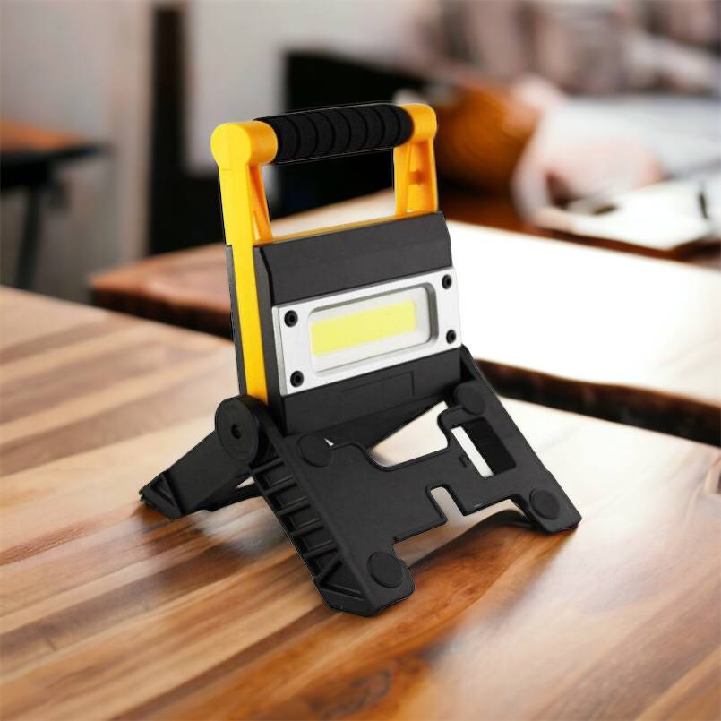 Фонарь-прожектор аккумуляторный BL MS 8006 7858 ручной, аккумуляторный кемпинговый фонарь, лампа