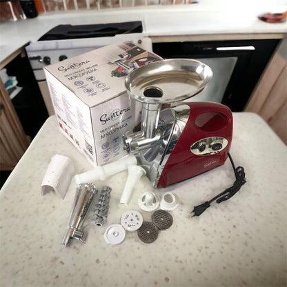 Электромясорубка Suntera SMG-5420R 1800 Вт, электромясорубка соковыжималка для томатов, мясорубка для дома