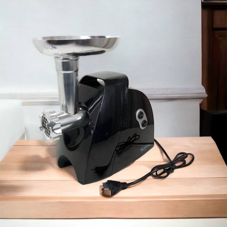 Мясорубка Suntera SMG-5425B, электрическая мясорубка с насадками, электромясорубка для шинковки