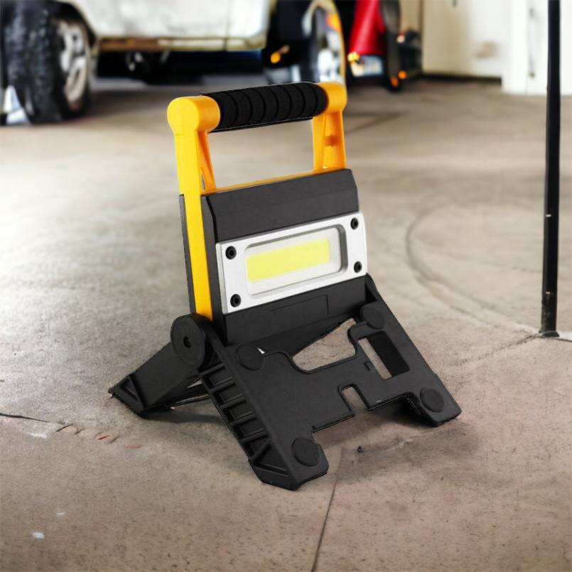 Фонарь-прожектор аккумуляторный BL MS 8006 7858 ручной, аккумуляторный кемпинговый фонарь, лампа