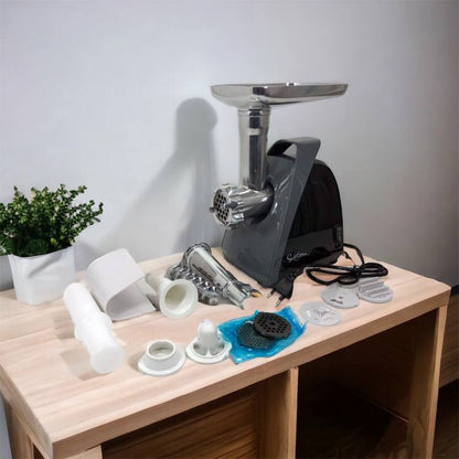 Мясорубка Suntera SMG-5421B 1800 Вт, мясорубка электрическая для мяса, мясорубка для домашней колбасы