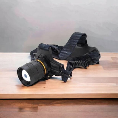 Яркий налобный фонарь Bailong BL-8076-2-GT100, Фонарь аккумуляторный для рыбалки, Фонарь на голову