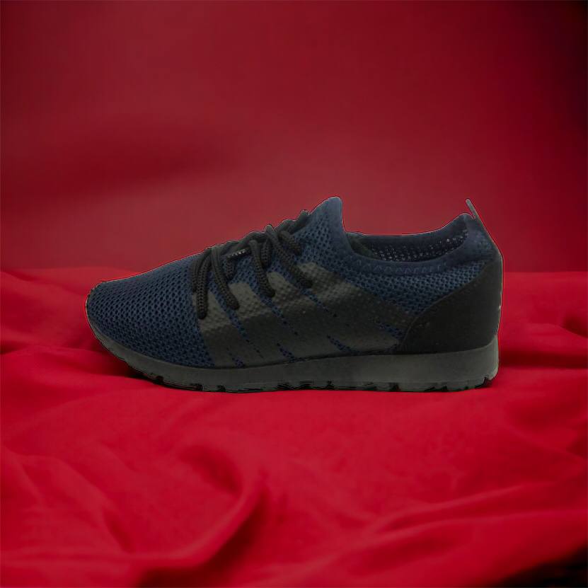 Кроссовки лето сетка мужские 40 размер | Текстильные кроссовки сеткой | Модель 41373. Цвет: синий