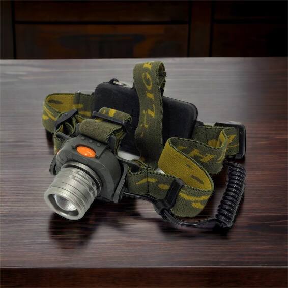 Налобный фонарь тактический Bailong BL-1505 \ 602B SENSOR с датчиком движения, Фонарик налобный led