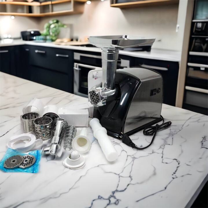 Мясорубка Suntera SMG-5454SS, Кухонная мясорубка, Мясорубка электрическая металл, Мясорубка-соковижималка