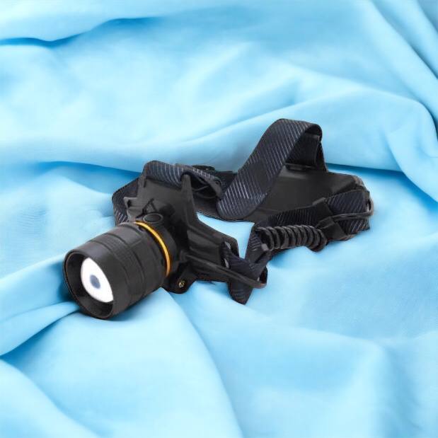 Яркий налобный фонарь Bailong BL-8076-2-GT100, Фонарь аккумуляторный для рыбалки, Фонарь на голову