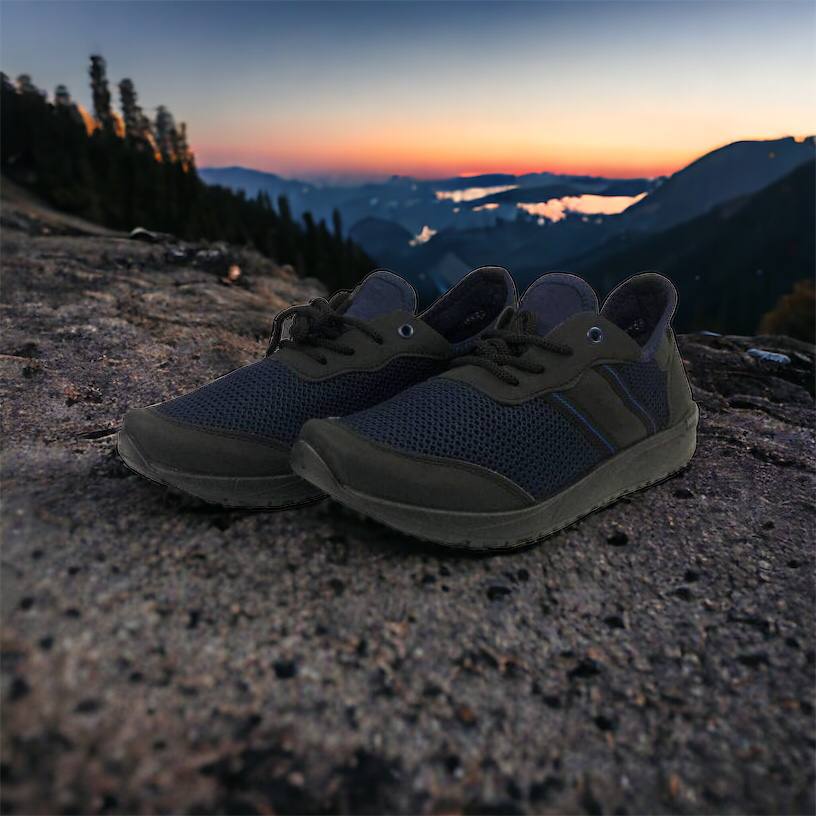 Кроссовки мужские сетка 41 размер. Летние кроссовки, модные универсальные кроссовки. Модель 46913. Цвет: синий