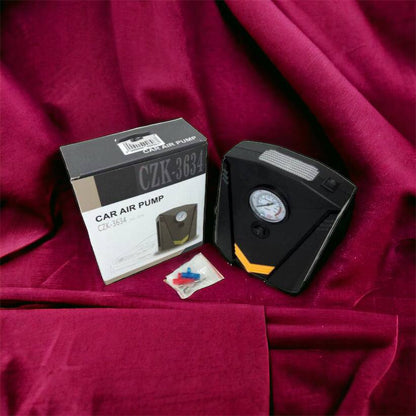 Автомобильный компрессор 12V насос с фонариком, мощный насос для колес автомобиля от прикуривателя