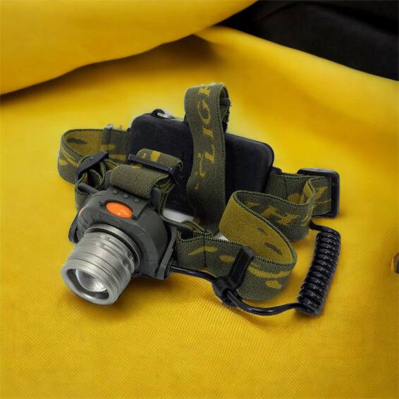 Налобный фонарь тактический Bailong BL-1505 \ 602B SENSOR с датчиком движения, Фонарик налобный led