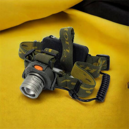 Налобный фонарь тактический Bailong BL-1505 \ 602B SENSOR с датчиком движения, Фонарик налобный led