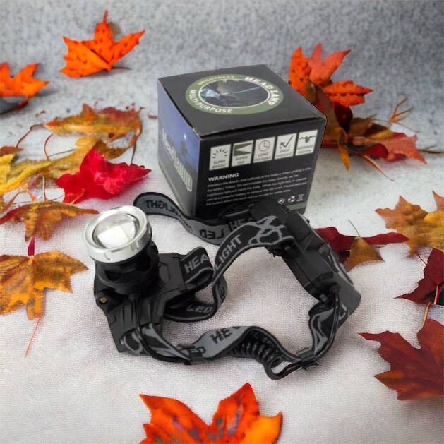 Фонарик на голову Bailong BL-8070-P50, LED налобный аккумуляторный фонарь, фонарь на голову для рыбалки