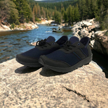 Кроссовки мужские сетка 41 размер. Летние кроссовки, модные универсальные кроссовки. Модель 46913. Цвет: синий