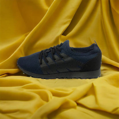 Кроссовки лето сетка мужские 40 размер | Текстильные кроссовки сеткой | Модель 41373. Цвет: синий