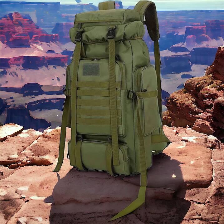 Тактический рюкзак на 70л больший армейский баул, походная сумка / Военный рюкзак, тактический рюкзак ВСУ