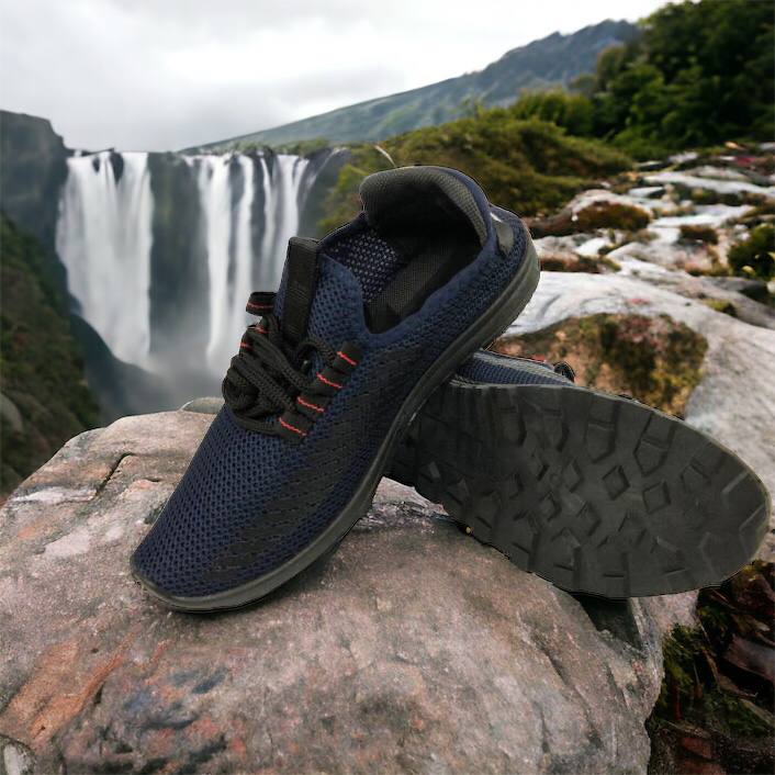 Спортивные кроссовки мужские летние 40 размер. Летние кроссовки сетка сеточка мужские. Модель 32591. Цвет: синий