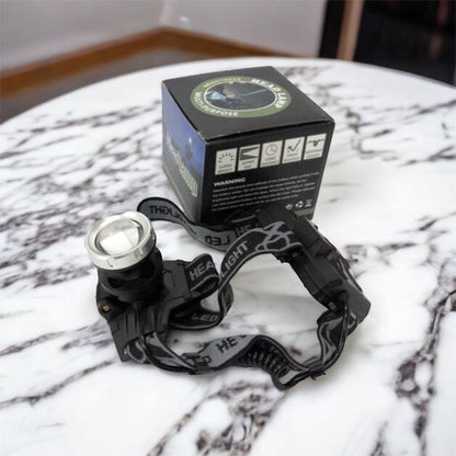 Фонарик на голову Bailong BL-8070-P50, LED налобный аккумуляторный фонарь, фонарь на голову для рыбалки