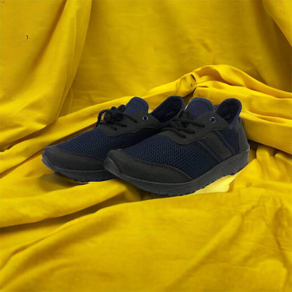 Кроссовки мужские сетка 41 размер. Летние кроссовки, модные универсальные кроссовки. Модель 46913. Цвет: синий