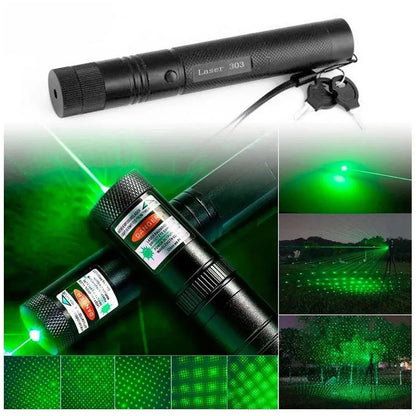 Лазерная указка Green Laser Pointer JD-303, Лазеры с зеленым лучем лазера, Лазерная указка брелок