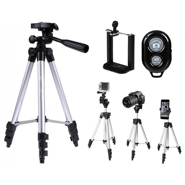 Трипод тренога штатив Tripod DK-3888 с пультом Bluetooth, тренога для фото, штатив маленький