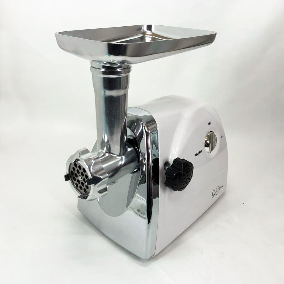 Мясорубка Suntera SMG-5418W, электромясорубка для дома, мясорубка с металлическим редуктором
